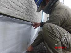姶良郡湧水町　リビング亀沢　屋根外壁塗装