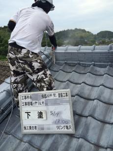 姶良市での屋根外壁塗装ならリビング亀沢へ！