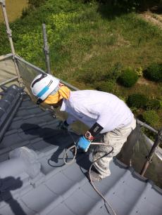 リビング亀沢　屋根外壁塗装　湧水町