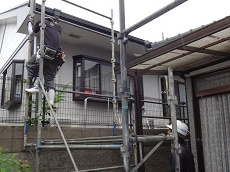 屋根外壁塗装なら　湧水町のリビング亀沢　伊佐市　霧島市　姶良市　えびの市